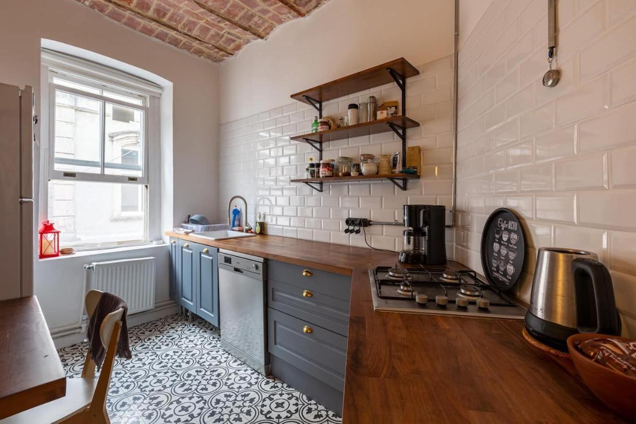 Renovated Apartment At The Heart Of Istanbul With Huge Terrace Eksteriør billede