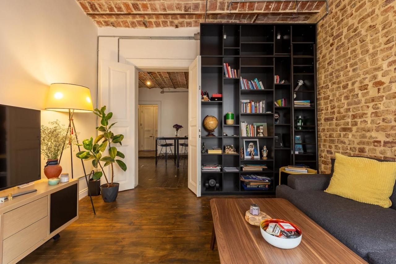 Renovated Apartment At The Heart Of Istanbul With Huge Terrace Eksteriør billede